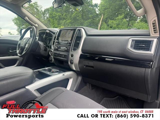 used 2021 Nissan Titan car, priced at $19,999