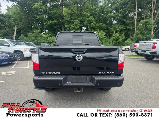 used 2021 Nissan Titan car, priced at $19,999