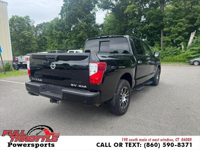used 2021 Nissan Titan car, priced at $19,999
