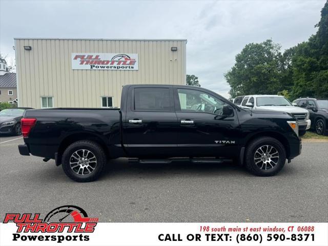 used 2021 Nissan Titan car, priced at $19,999