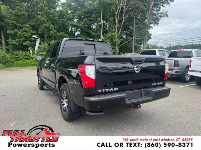 used 2021 Nissan Titan car, priced at $19,999