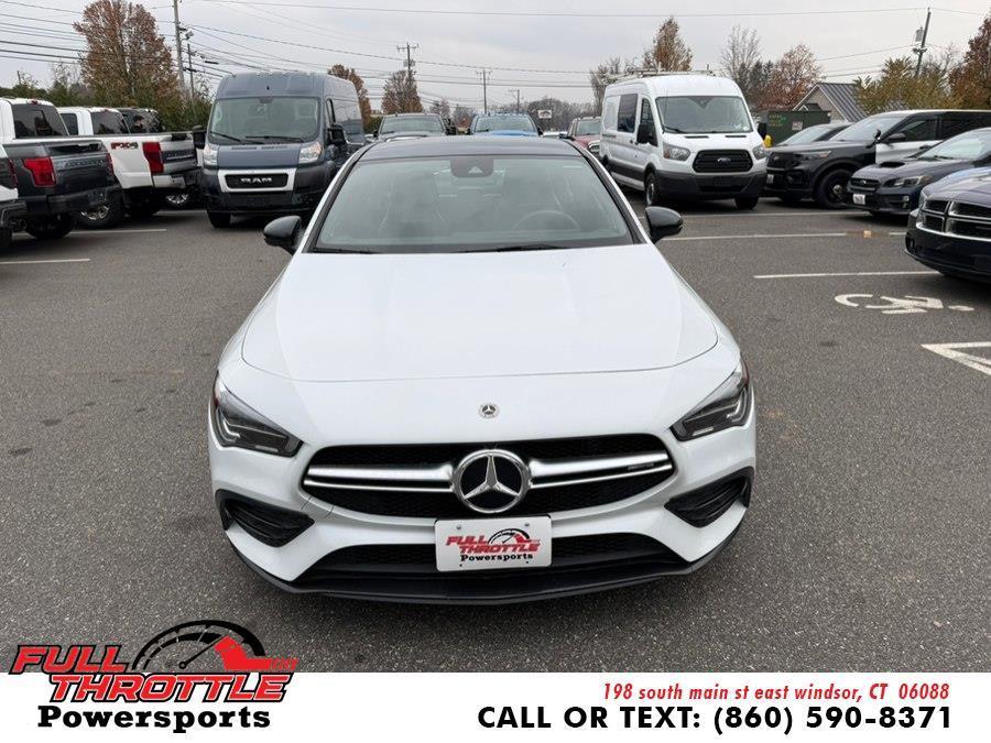 used 2021 Mercedes-Benz AMG CLA 35 car, priced at $25,499