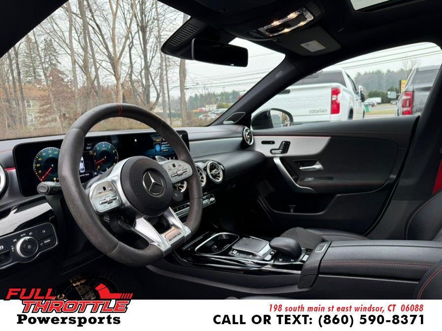 used 2021 Mercedes-Benz AMG CLA 35 car, priced at $25,499