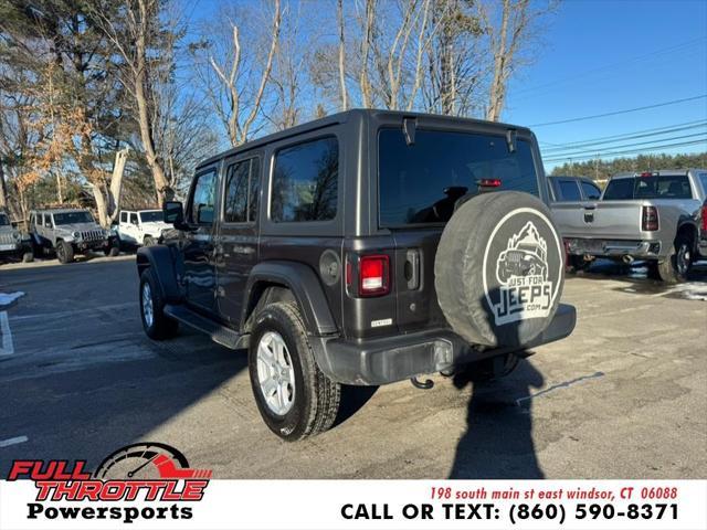 used 2019 Jeep Wrangler Unlimited car, priced at $19,999