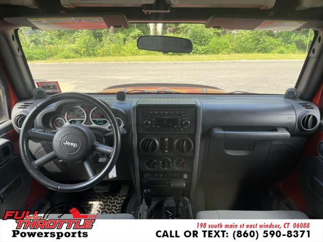 used 2009 Jeep Wrangler Unlimited car, priced at $14,499
