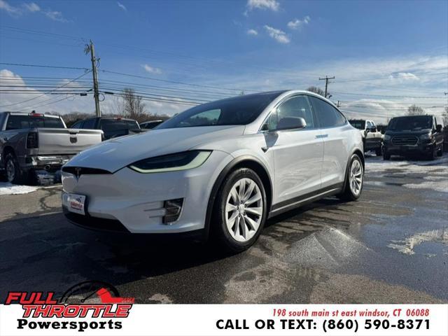 used 2018 Tesla Model X car, priced at $26,999