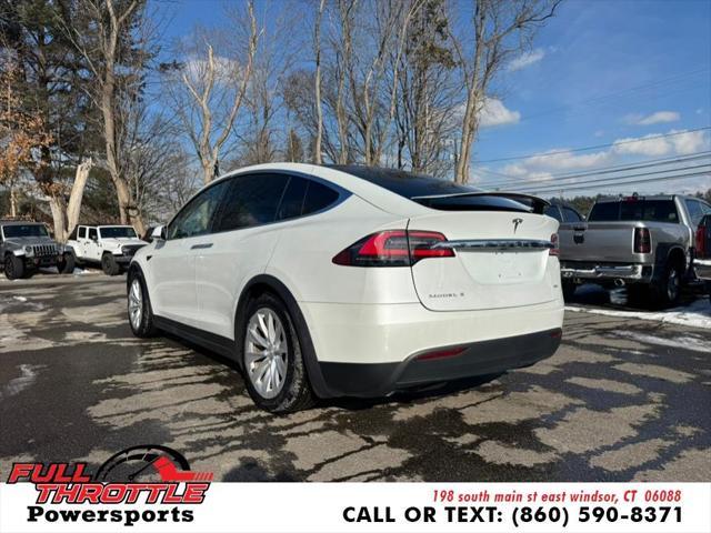 used 2018 Tesla Model X car, priced at $26,999