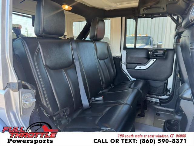 used 2014 Jeep Wrangler Unlimited car, priced at $13,999