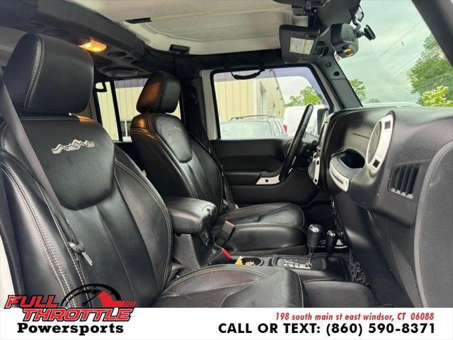 used 2014 Jeep Wrangler Unlimited car, priced at $16,999