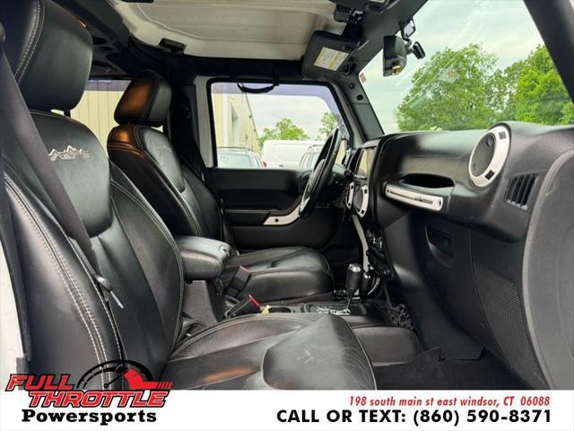 used 2014 Jeep Wrangler Unlimited car, priced at $16,999