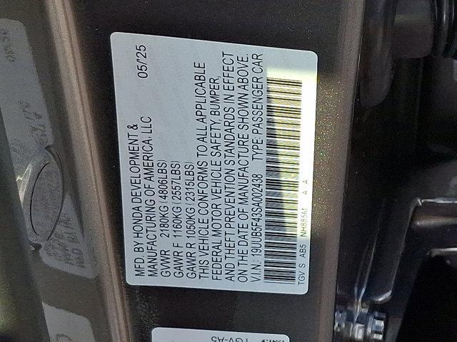 new 2025 Acura TLX car, priced at $47,195