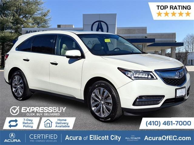 used 2016 Acura MDX car, priced at $17,495