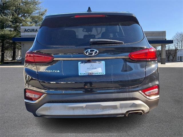 used 2019 Hyundai Santa Fe car, priced at $15,495