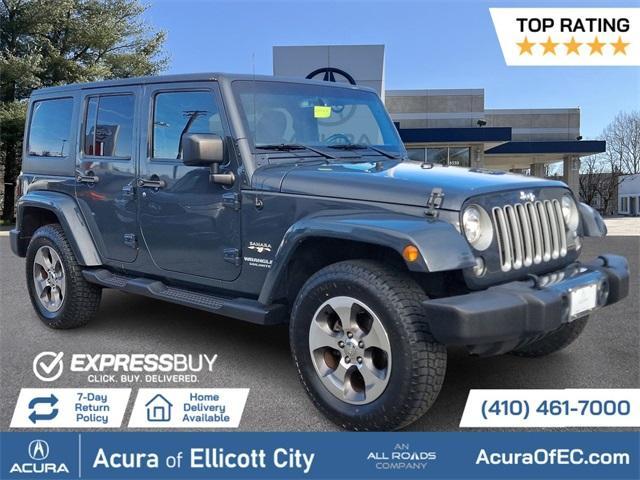 used 2017 Jeep Wrangler Unlimited car, priced at $22,000