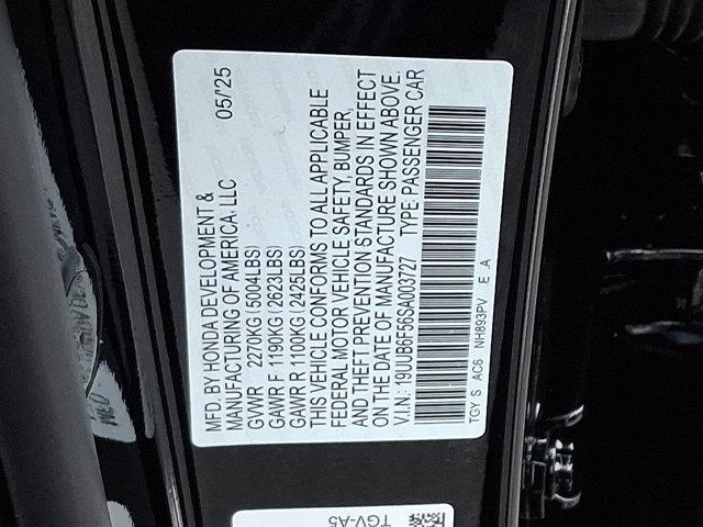 new 2025 Acura TLX car, priced at $52,195