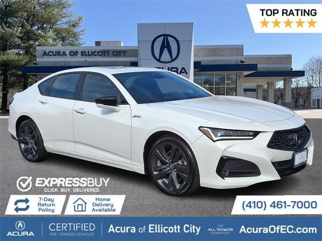 used 2023 Acura TLX car, priced at $37,000