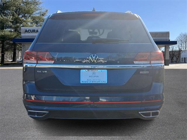 used 2021 Volkswagen Atlas car, priced at $25,295