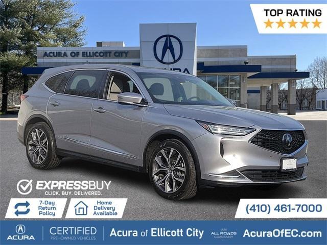 used 2022 Acura MDX car, priced at $38,595
