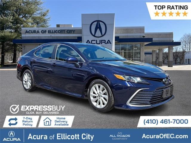 used 2021 Toyota Camry car, priced at $15,400