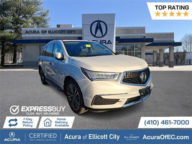 used 2020 Acura MDX car, priced at $25,895