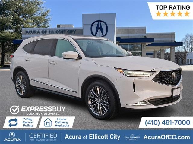 used 2024 Acura MDX car, priced at $51,795