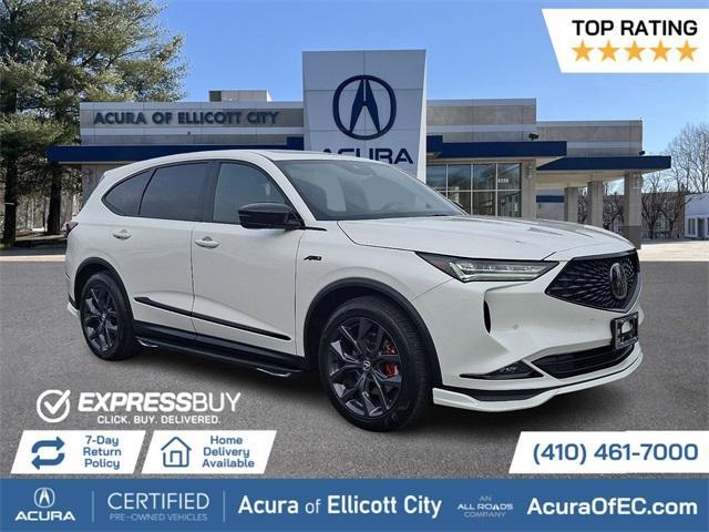 used 2024 Acura MDX car, priced at $45,350