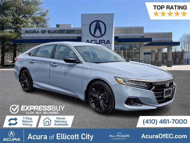 used 2021 Honda Accord car, priced at $24,604