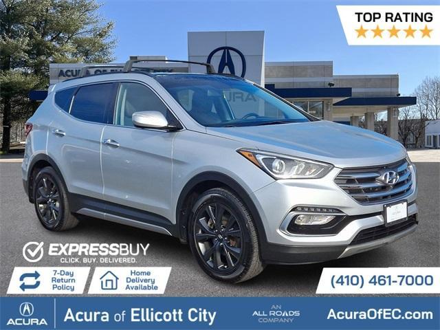 used 2018 Hyundai Santa Fe Sport car, priced at $16,500