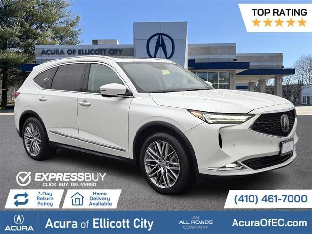 used 2022 Acura MDX car, priced at $40,150