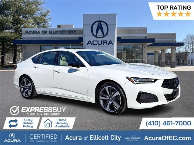 used 2025 Acura TLX car, priced at $38,000