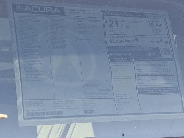 new 2025 Acura MDX car, priced at $55,350