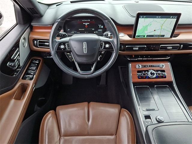 used 2021 Lincoln Aviator car, priced at $33,000