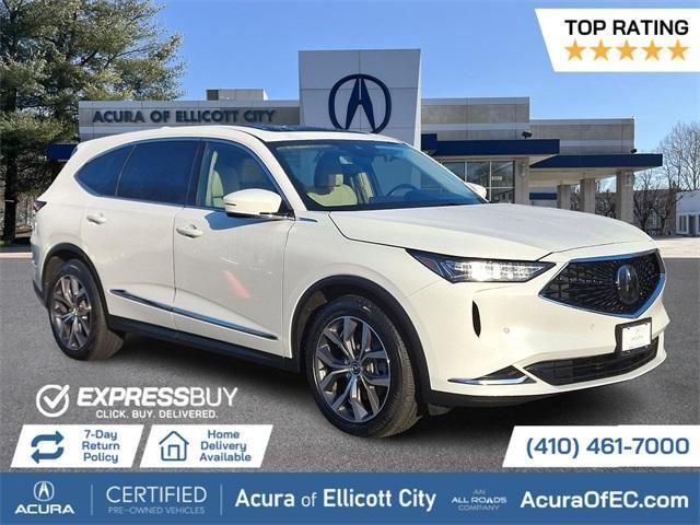 used 2024 Acura MDX car, priced at $45,995