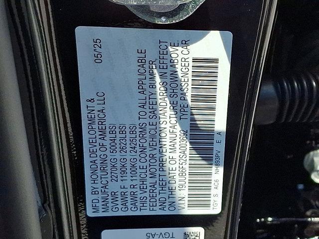 new 2025 Acura TLX car, priced at $52,195