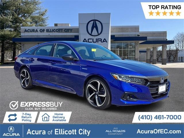 used 2022 Honda Accord Hybrid car, priced at $23,000