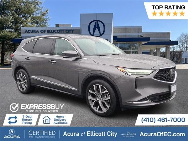 used 2024 Acura MDX car, priced at $46,495