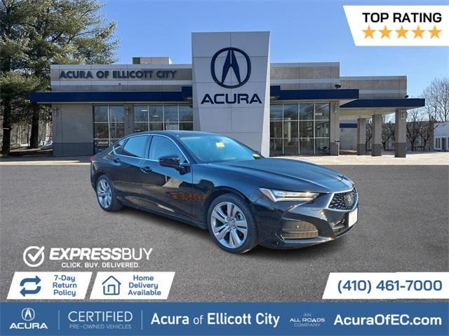 used 2023 Acura TLX car, priced at $33,500