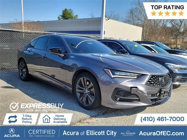 used 2021 Acura TLX car, priced at $31,595