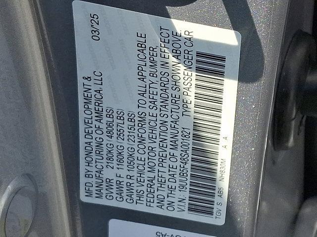 new 2025 Acura TLX car, priced at $46,595