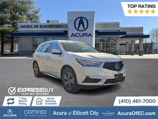 used 2018 Acura MDX car, priced at $21,395