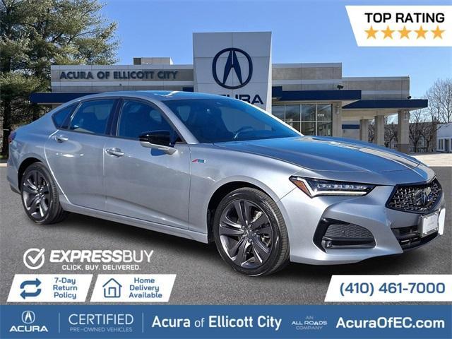 used 2021 Acura TLX car, priced at $28,595