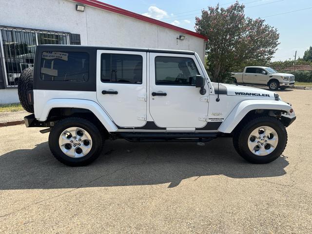 used 2013 Jeep Wrangler Unlimited car, priced at $15,495