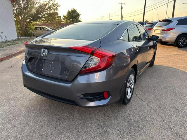 used 2016 Honda Civic car, priced at $11,495