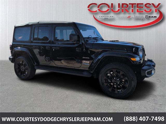 used 2022 Jeep Wrangler Unlimited 4xe car, priced at $29,969