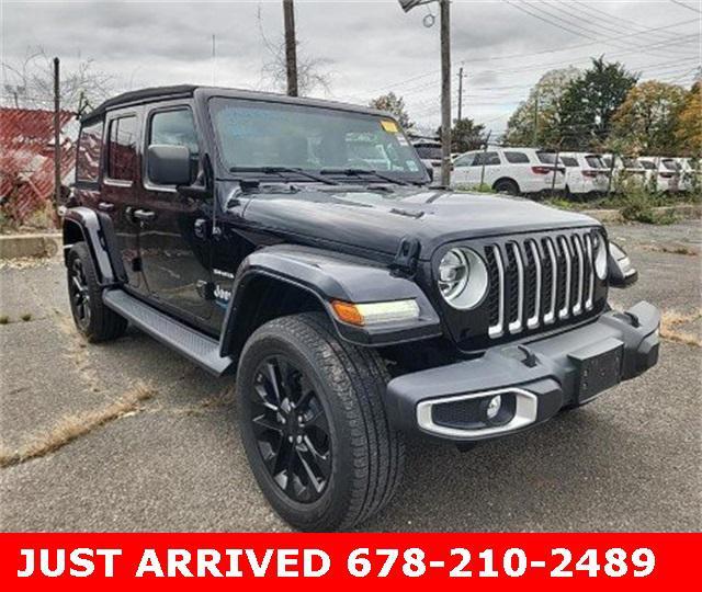 used 2021 Jeep Wrangler Unlimited 4xe car, priced at $33,969