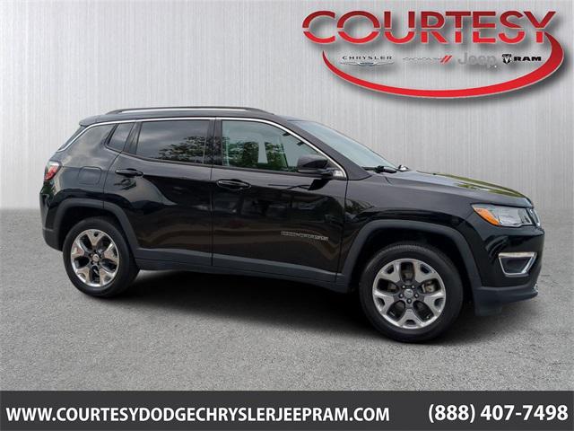 used 2021 Jeep Compass car, priced at $23,969