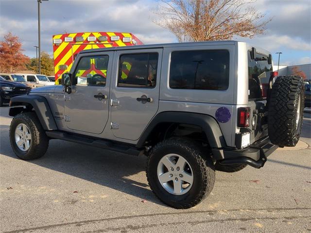 used 2016 Jeep Wrangler Unlimited car, priced at $21,948