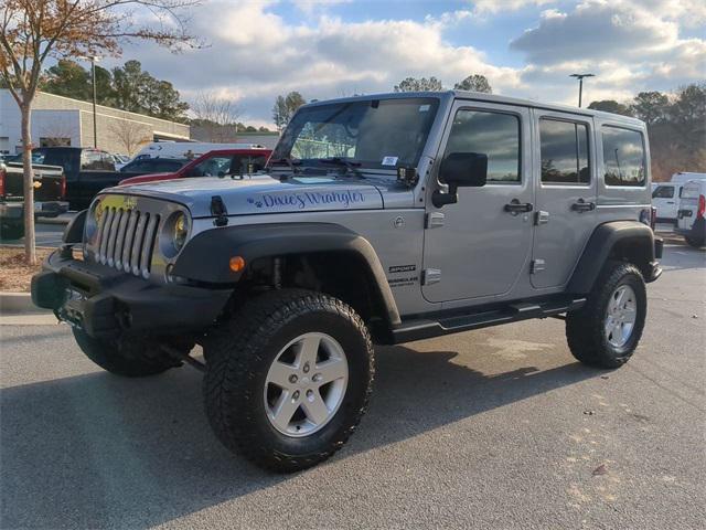 used 2016 Jeep Wrangler Unlimited car, priced at $21,948