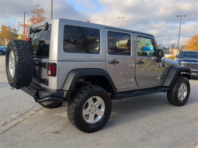 used 2016 Jeep Wrangler Unlimited car, priced at $21,948