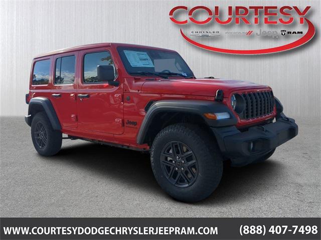 new 2024 Jeep Wrangler car, priced at $49,034